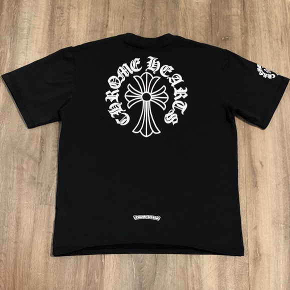 Chrome Hearts Black Short Sleeve Tee - Picture 3 of 4